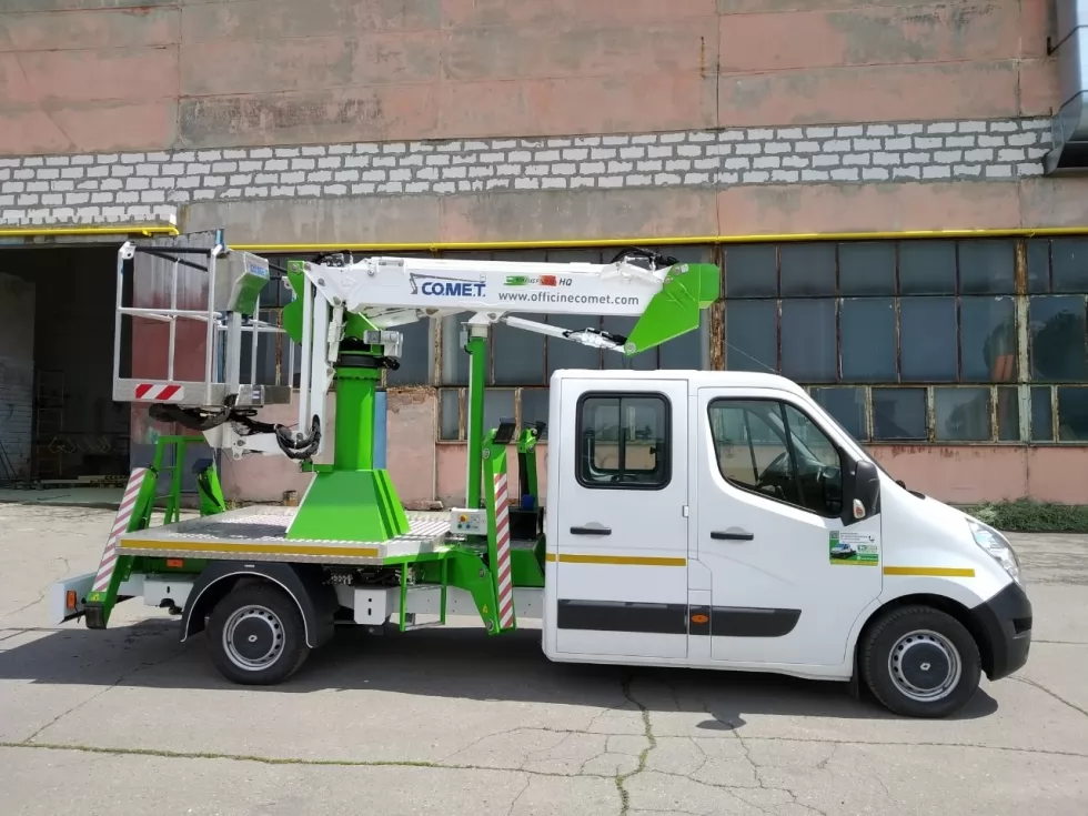 автогидроподъемник comet на renault master