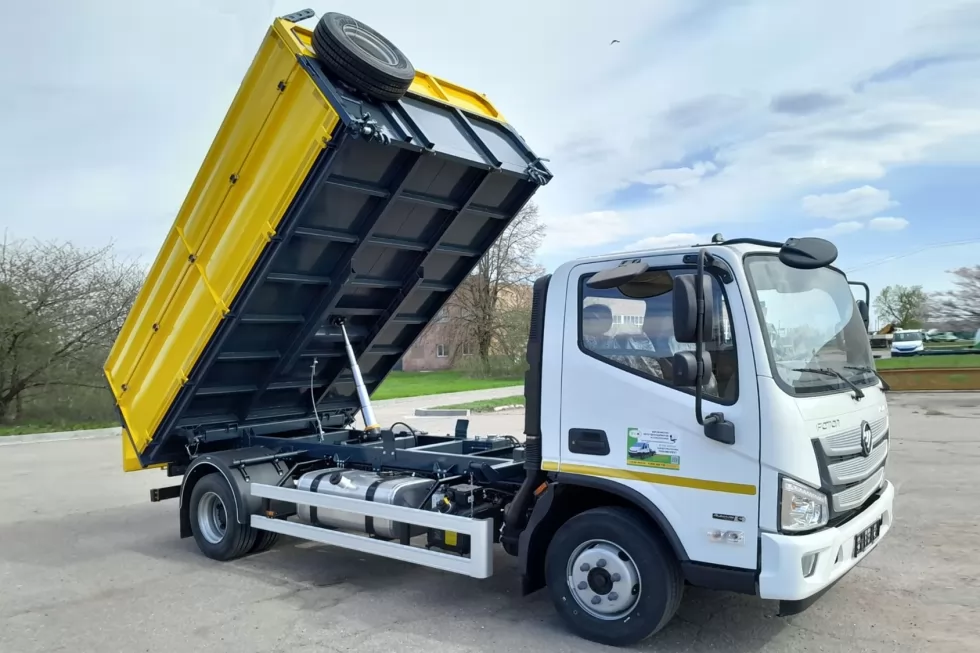 На базе FOTON AUMARK 1108 сделан очередной самосвал КОШМАНОВЕЦ, фото 4