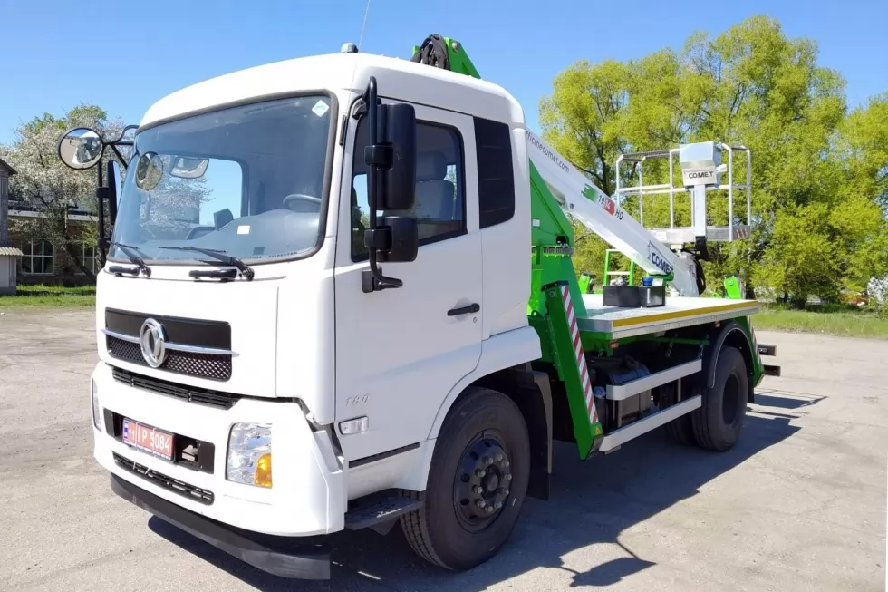 автовышки на базе dongfeng