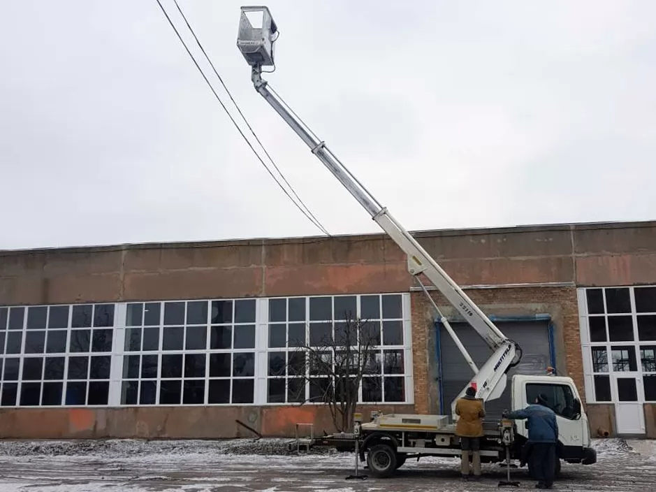Успешно отремонтирована 18-метровая автовышка Multitel MT 182, фото 21