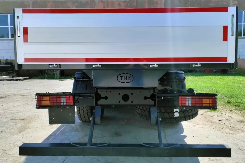 Изготовлена новая бортовая платформа с краном-манипулятором HIAB на базе МАЗ, фото 8