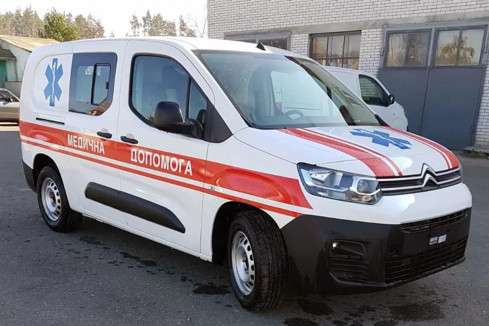 автомобиль скорой медицинской помощи citroen berlingo