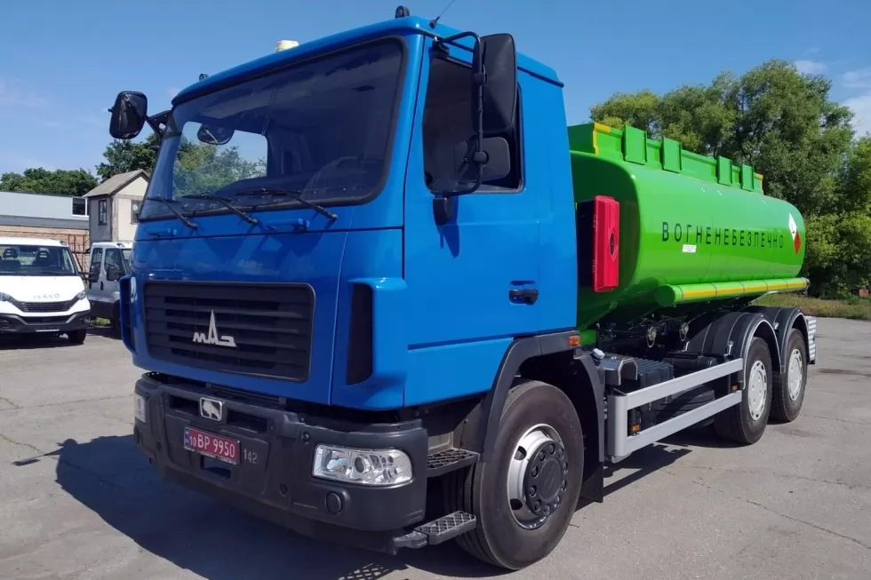 автотопливозаправщик 12 м3 4 секции на маз 6312