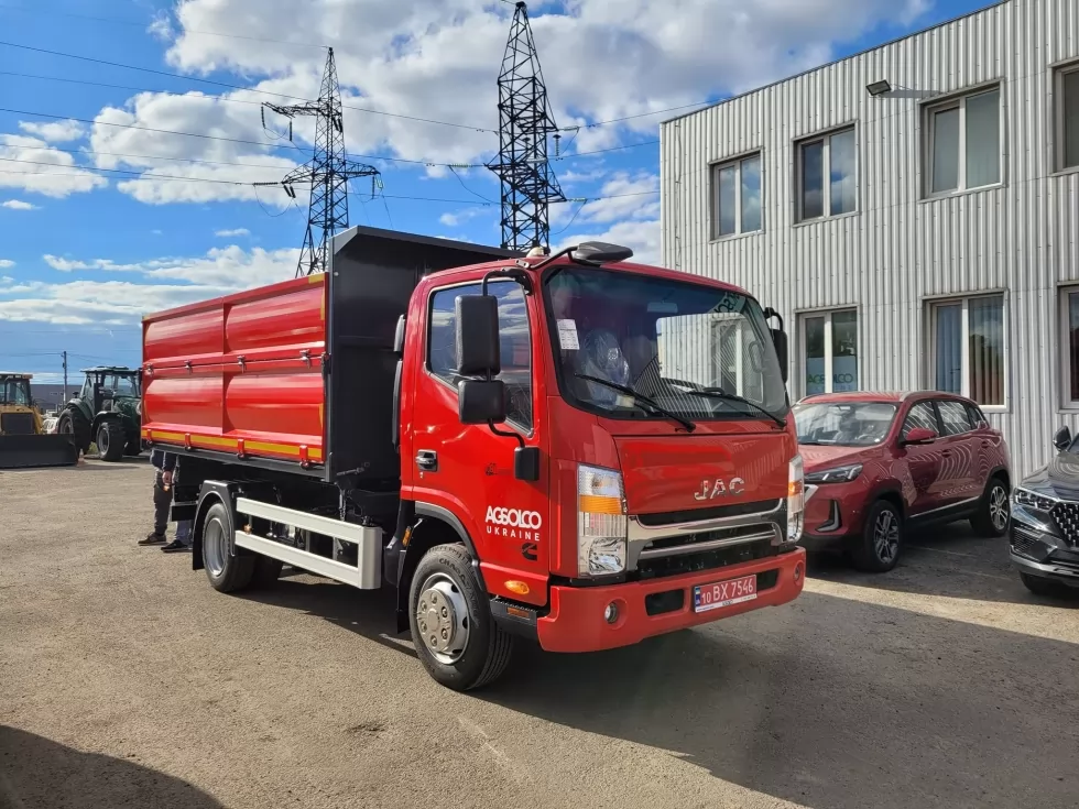 Изготовлен самосвал с надставными бортами на базе JAC N82, фото 23