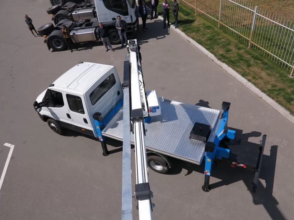 Автогидроподъемник IVECO: уникальное решение от Техкомплект (видео), фото 6