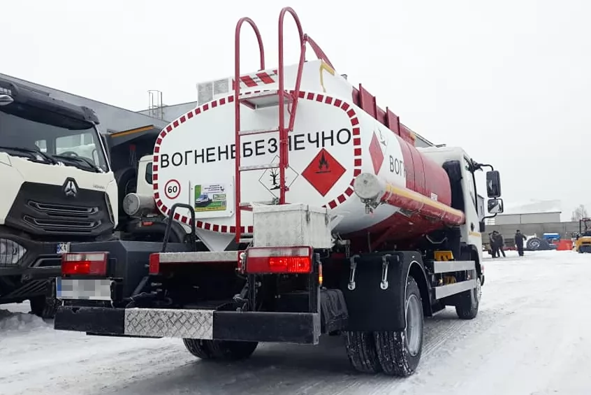 Еще один строитель дорог в Украине приобрел автотопливозаправщик от Техкомплект, фото 4