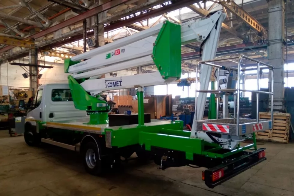 В Днепре будет работать новая автовышка 26 м на базе IVECO Daily, фото 7