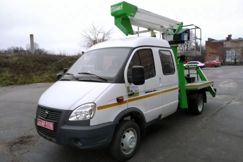 Комбинированные 14-метровые автовышки Comet набирают популярность среди украинских покупателей, фото 6