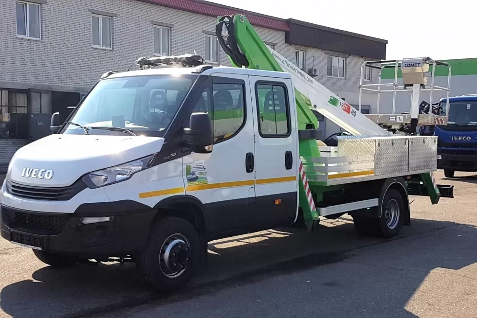 автогидроподъемники comet 18 m