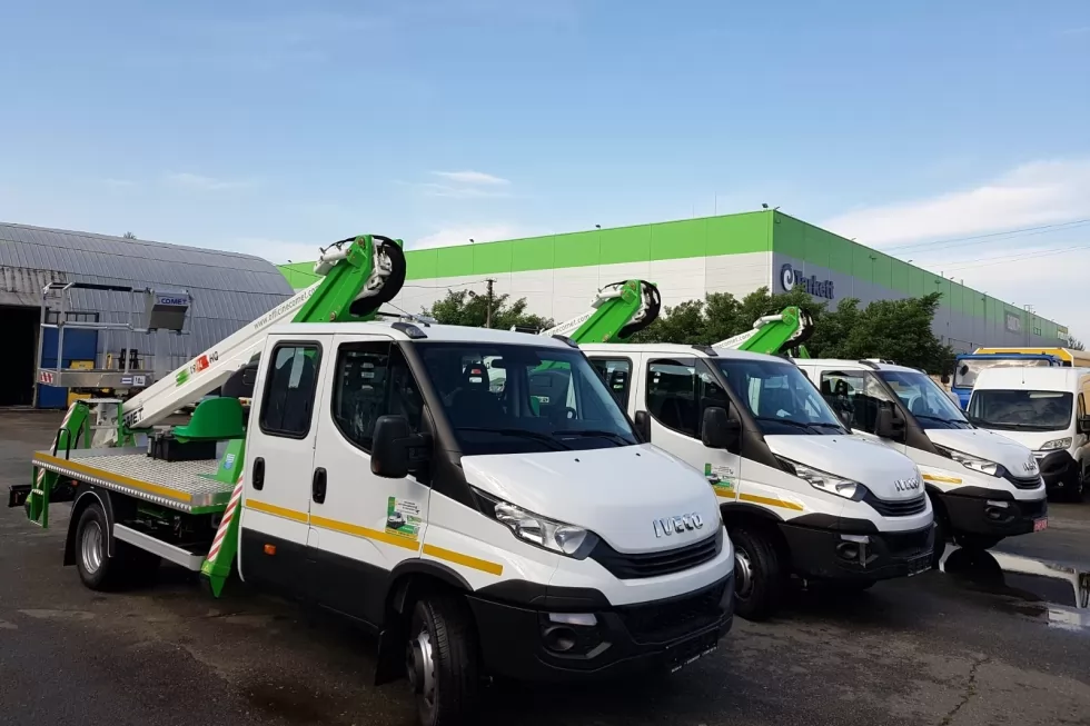 автовышки комет на ивеко