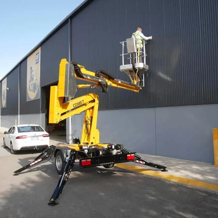 Автогидроподъемники Comet на прицепах в Украине
