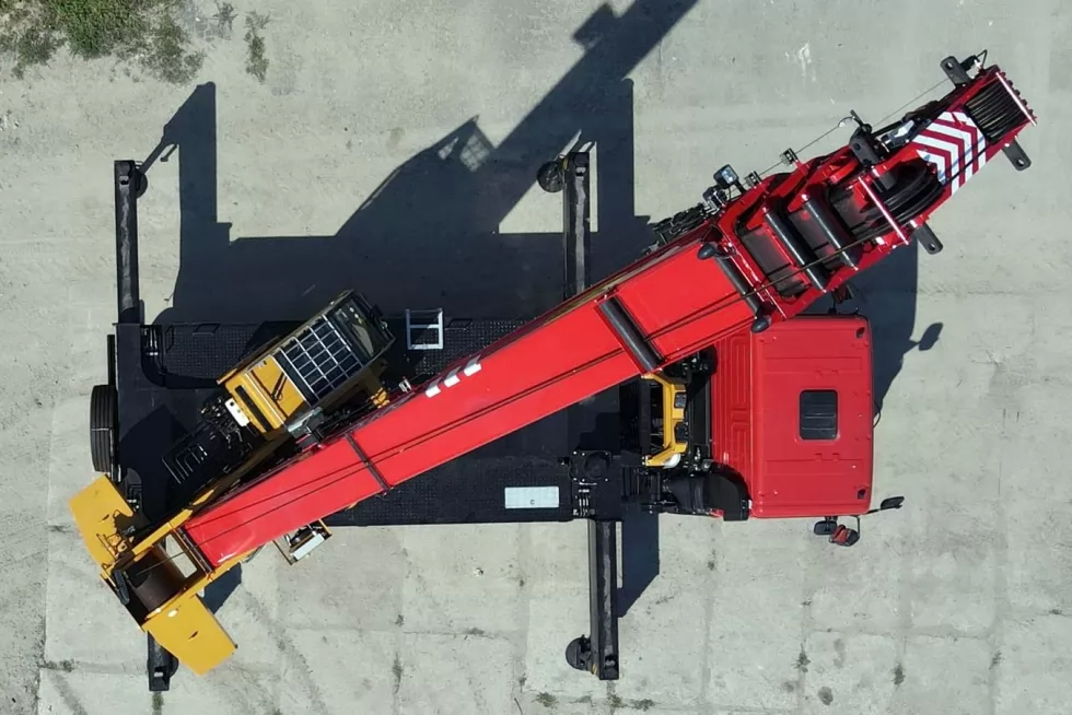 На базе МАЗ собран и отгружен покупателю 25-тонный автокран Palfinger Sany (Австрия-Китай), фото 16