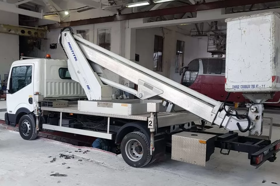 Успешно отремонтирована 18-метровая автовышка Multitel MT 182, фото 23