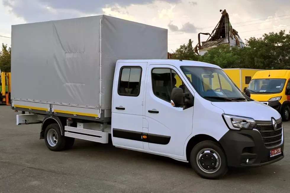 Изготовлен бортовой автомобиль RENAULT MASTER с особенностями в конструкции платформы, фото 8