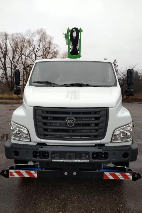 Изготовлена новая автовышка Comet 18 м на базе GAZON Next (HDC Белава), фото 12