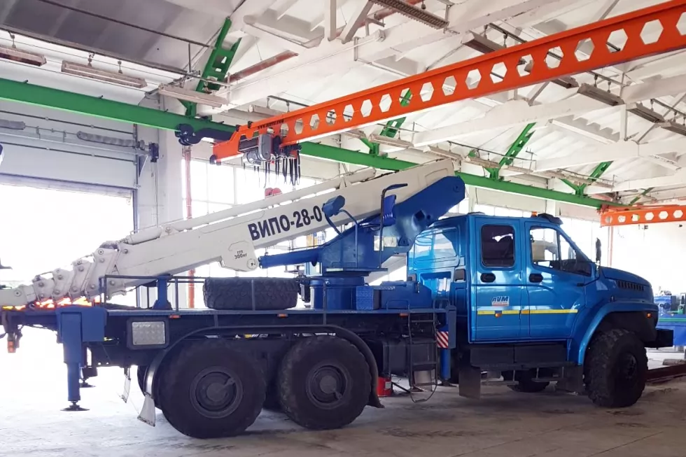 Успешно отремонтирована автовышка ВИПО-28 на базе УРАЛ, фото 4