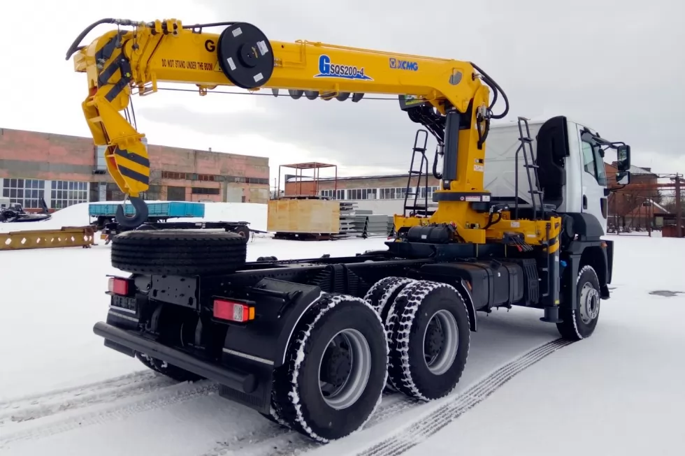 Изготовлена новая бурокрановая машина с краном-манипулятором XCMG, фото 6