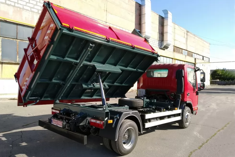 АГСОЛКО УКРАИНА и ТЕХКОМПЛЕКТ собрали первый самосвал на шасси JAC, фото 14