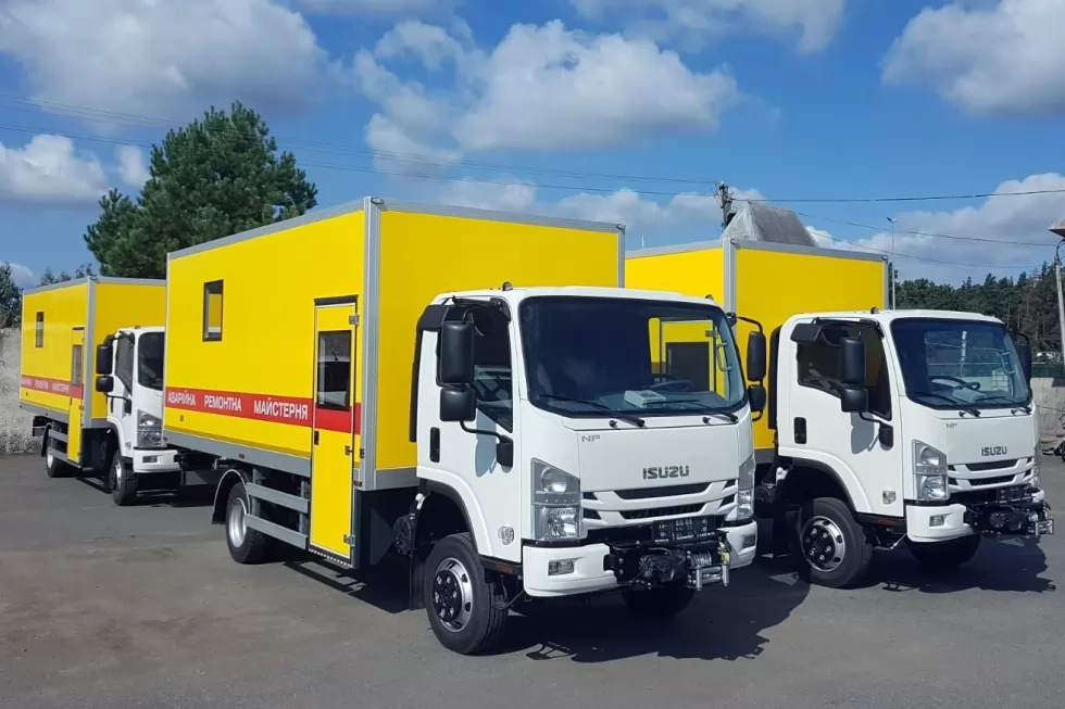 аварийно спасательные машины isuzu