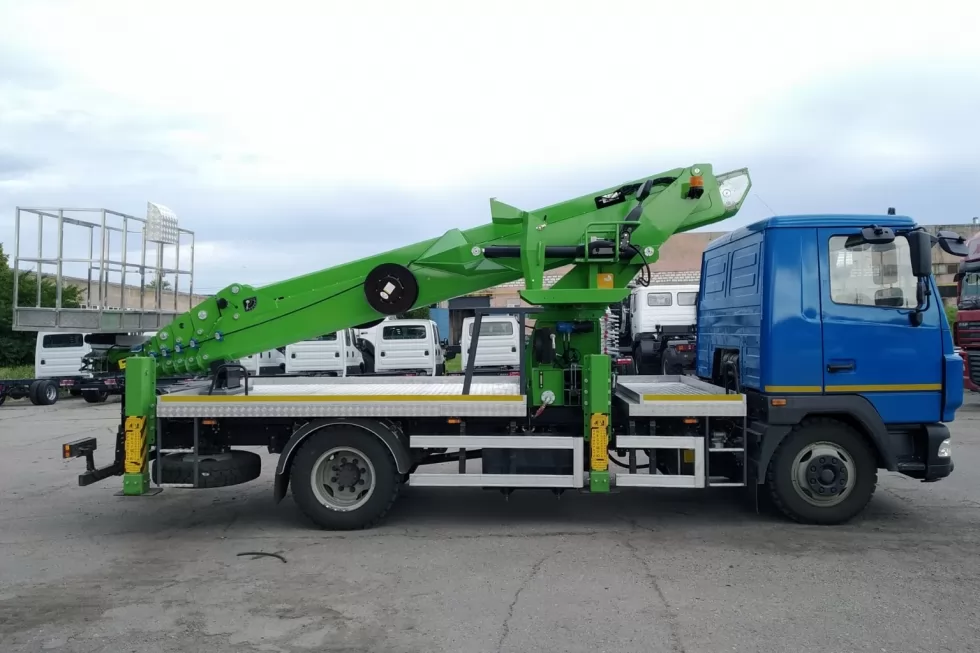 В Полтавской области будет работать новый автогидроподъемник SKYMAN DS-340 на базе МАЗ-4371, фото 2