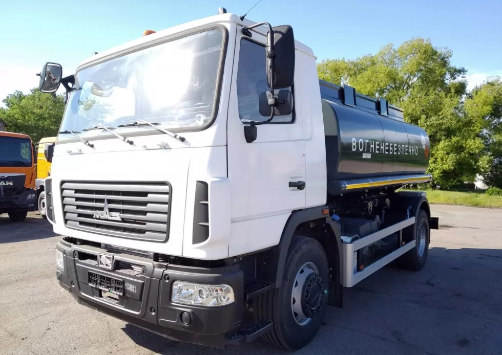 Компания УкрЕвроМАЗ приобрела для своего покупателя новый автотопливозаправщик МАЗ-5340 ATZ-10,5, фото 7