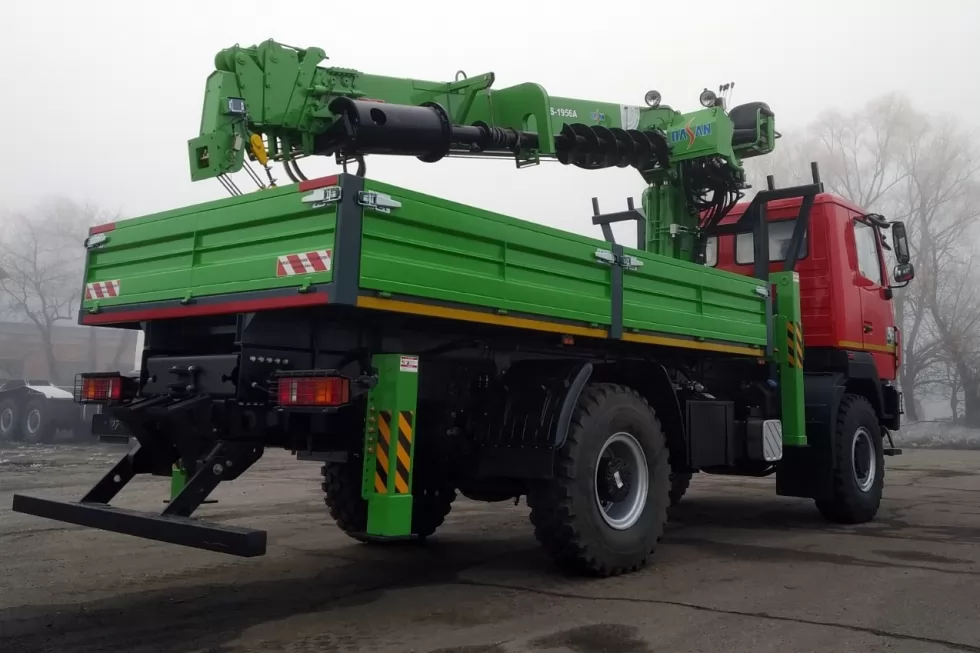 бурокрановая установка маз 5302