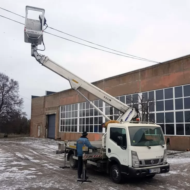 Успешно отремонтирована 18-метровая автовышка Multitel MT 182, фото 22