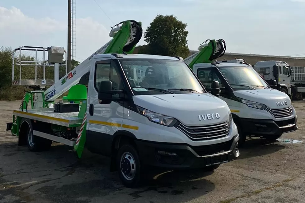 Готовится к отгрузке партия самых популярных автовышек на IVECO Daily, фото 9
