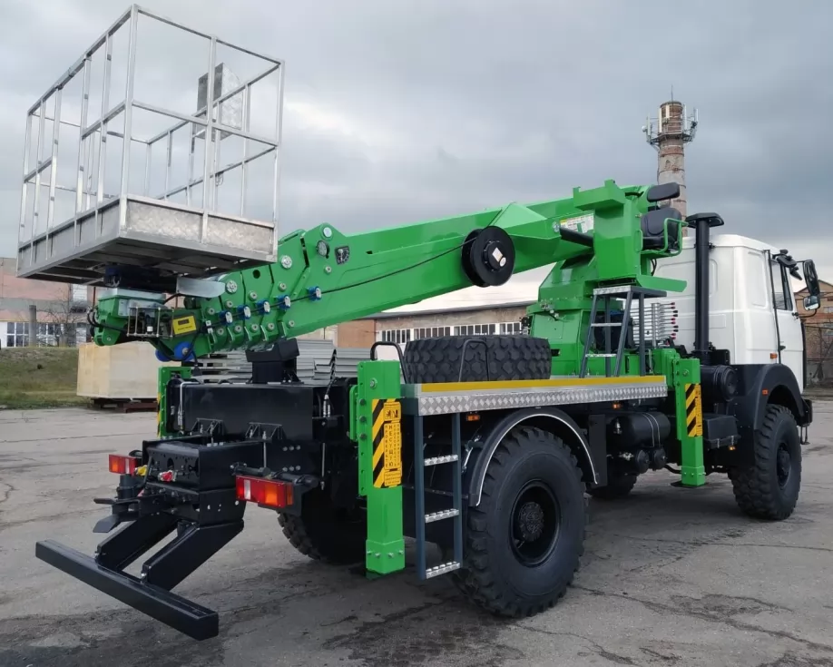 Херсонские энергетики будут покорять новые высоты на автовышке Skyman DS-300, фото 7