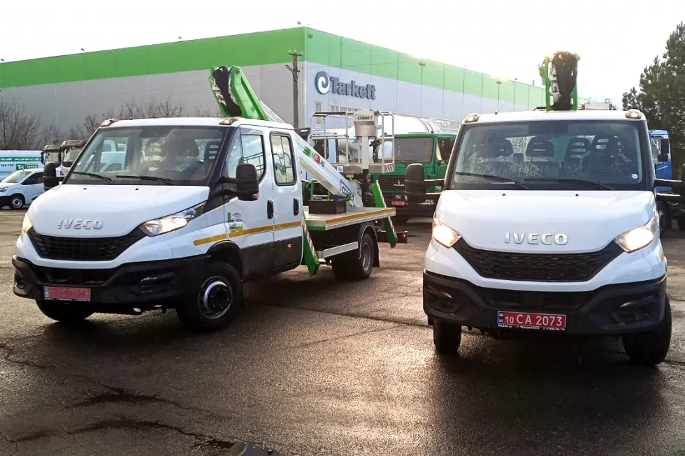 автовышки 18 м iveco daily