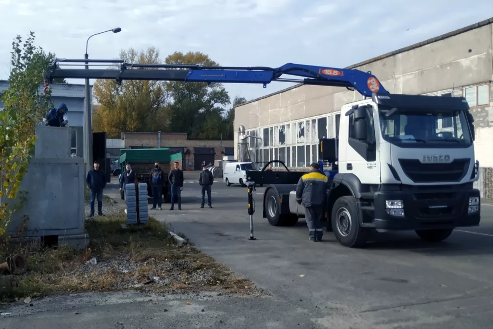 продажа кму pm на базе iveco
