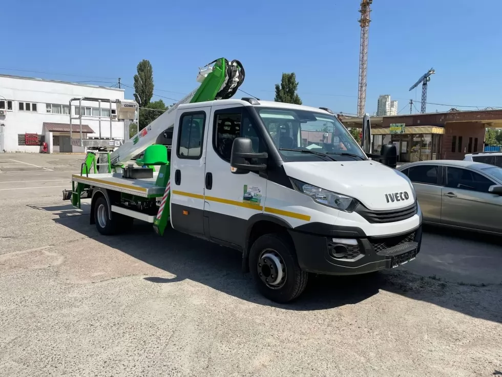 автовышка comet 18 на базе iveco daily