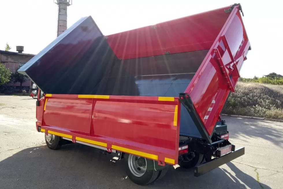 АГСОЛКО УКРАИНА и ТЕХКОМПЛЕКТ собрали первый самосвал на шасси JAC, фото 7