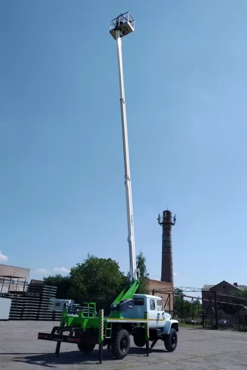 Ровнооблэнерго купил автовышку Comet 18 на полноприводном шасси ГАЗ-3308, фото 9