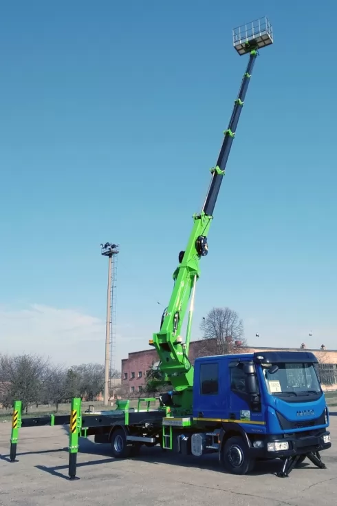 Техкомплект собрал 34-метровый автогидроподъемник DASAN для Харьковзеленстрой, фото 14