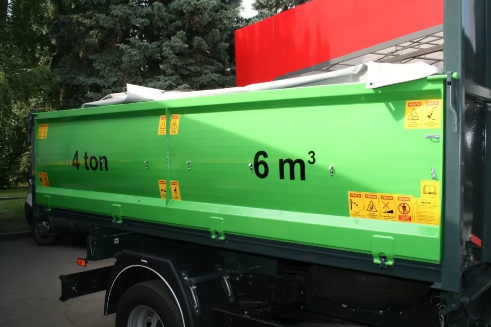 Кузов самосвала