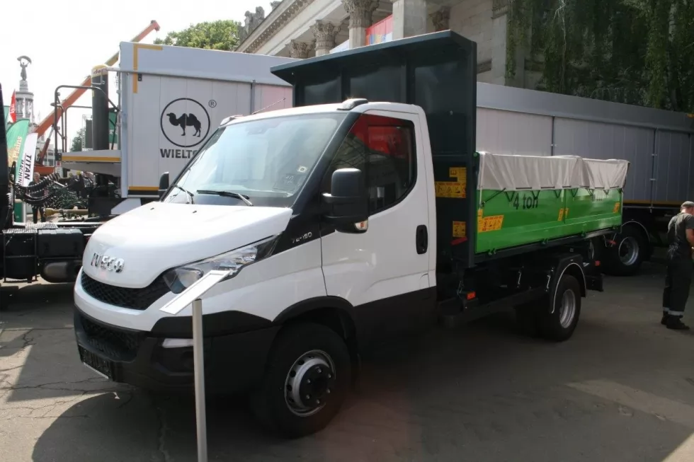 Самосвал с трехсторонней разгрузкой на базе Iveco Daily, фото 9