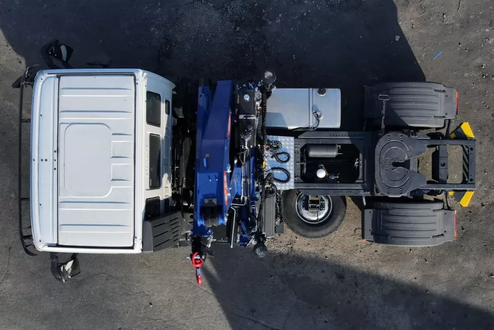 Киевоблэнерго приобрел седельный тягач IVECO Stralis 420 с крано-манипуляторной установкой PM 15.5, фото 6