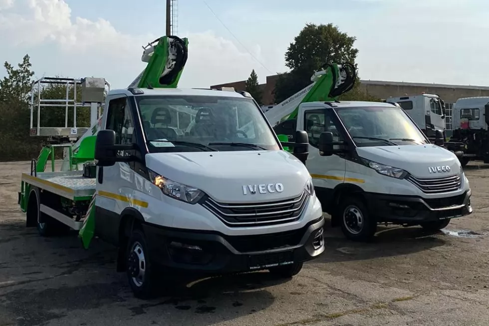 Готовится к отгрузке партия самых популярных автовышек на IVECO Daily, фото 16