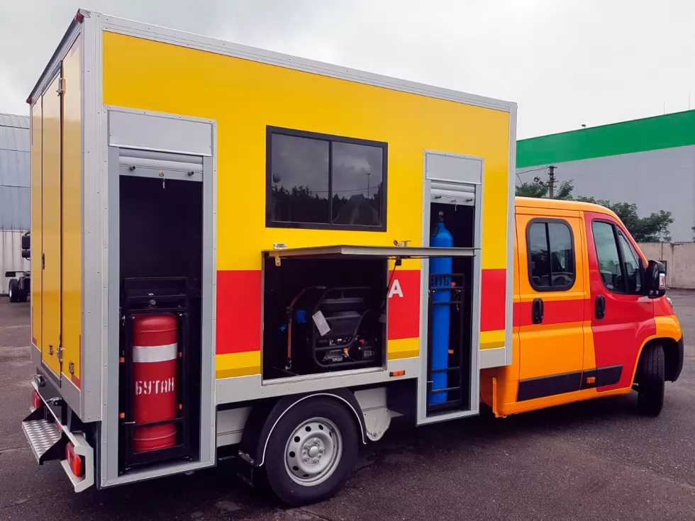 Оснащення аварійно-рятувального автомобіля: новинки від заводу