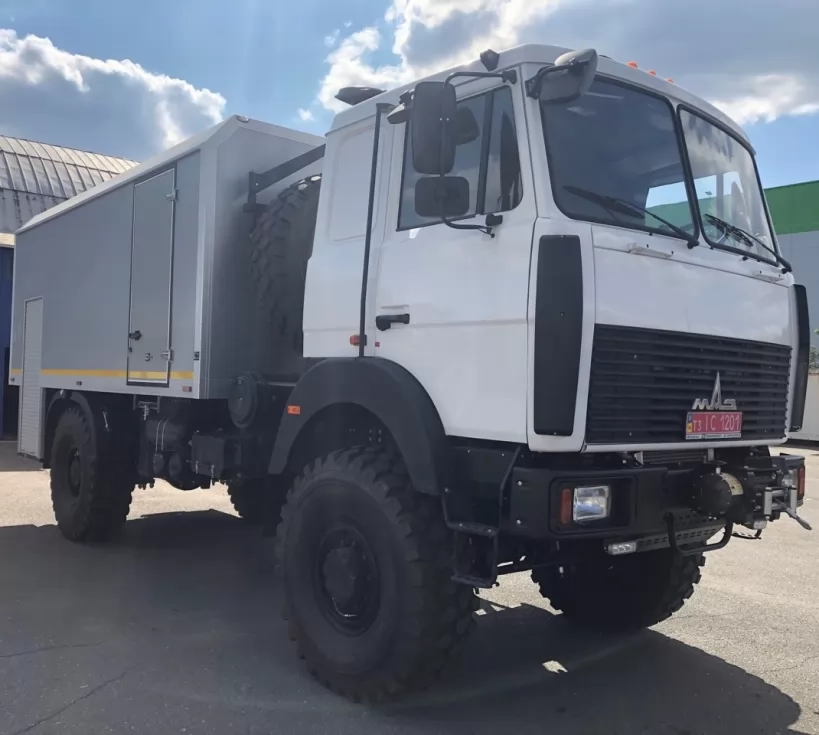 Новый бригадный автомобиль на базе МАЗ отгружен покупателю, фото 4