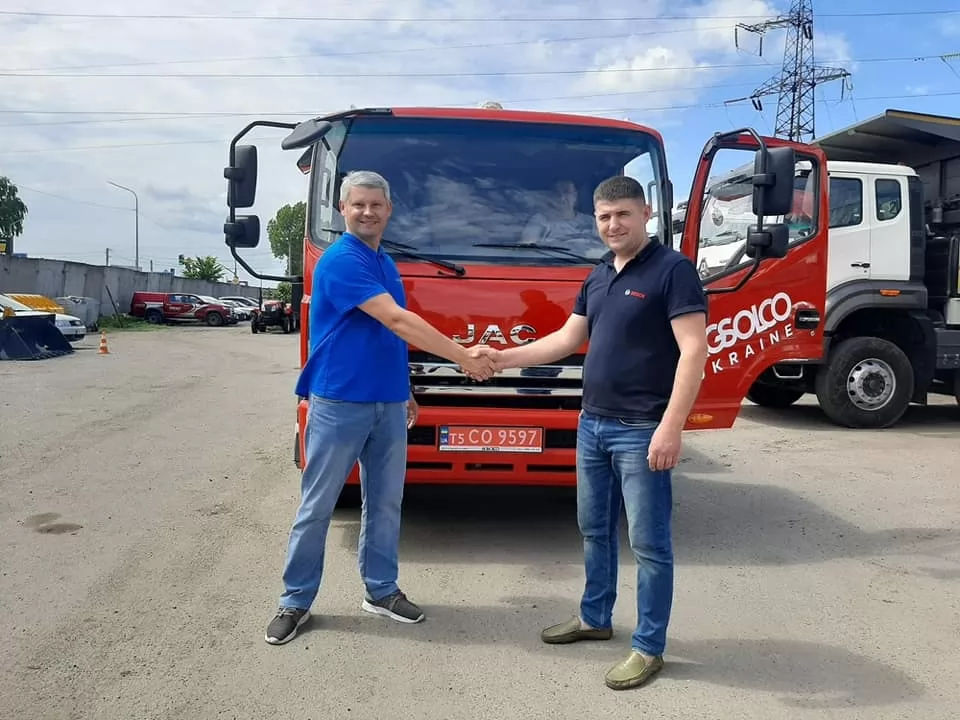 Топливозаправщик JAC N120 с цистерной 8 м <sup loading=