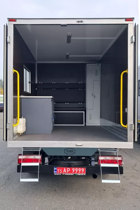 Отгружена партия бригадных автомобилей на базе JAC N56DC, фото 9