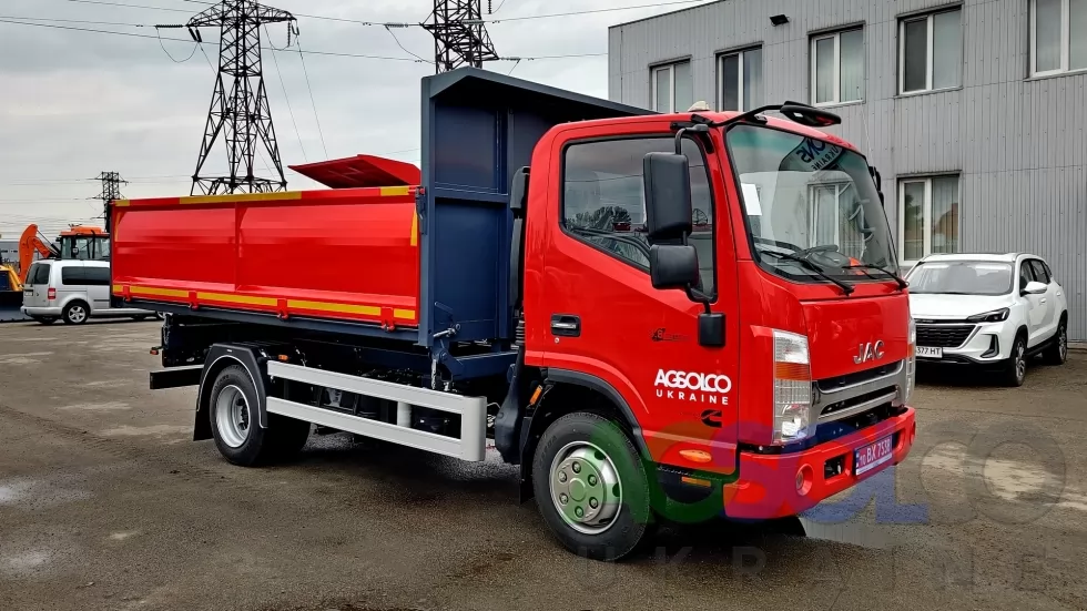 Изготовлен новый 4-тонный самосвал на базе JAC N82, фото 11