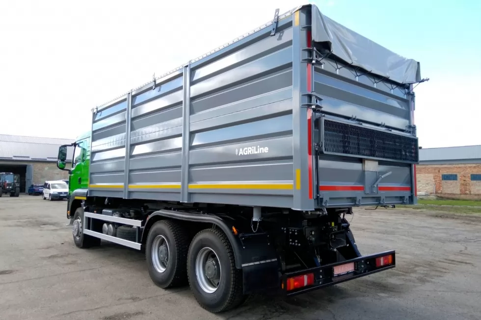 Закончена работа над новым зерновозом на базе шасси SITRAK C7H, фото 3