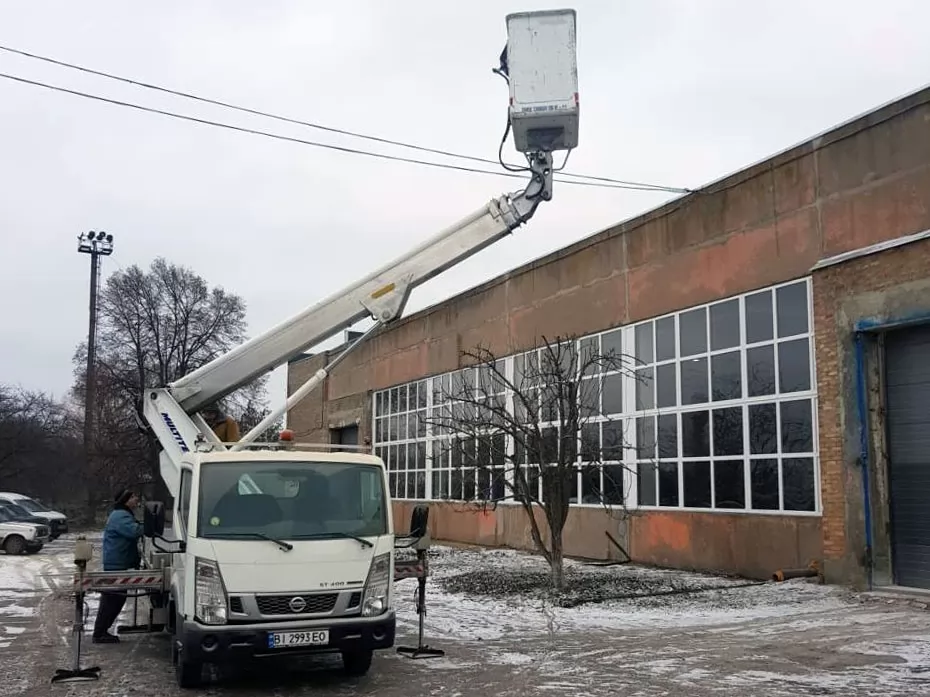 Успешно отремонтирована 18-метровая автовышка Multitel MT 182, фото 6