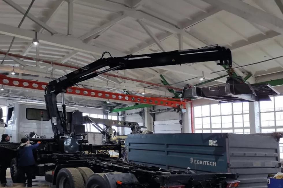 В сервисном центре Техкомплект выполнены работы по восстановлению КМУ HIAB, фото 10