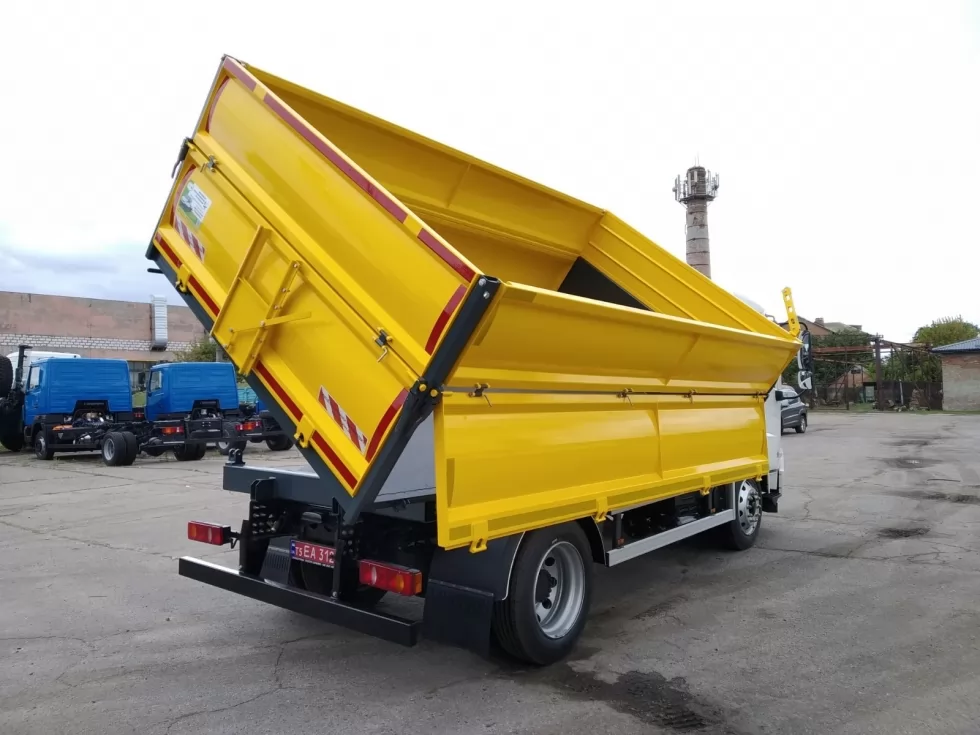 Изготовлен новый самосвал на базе Donfeng DFH 5120, фото 6