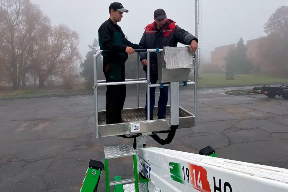 Для восстановления деоккупированной Харьковщины изготовлена самая популярная модель автовышки, фото 15