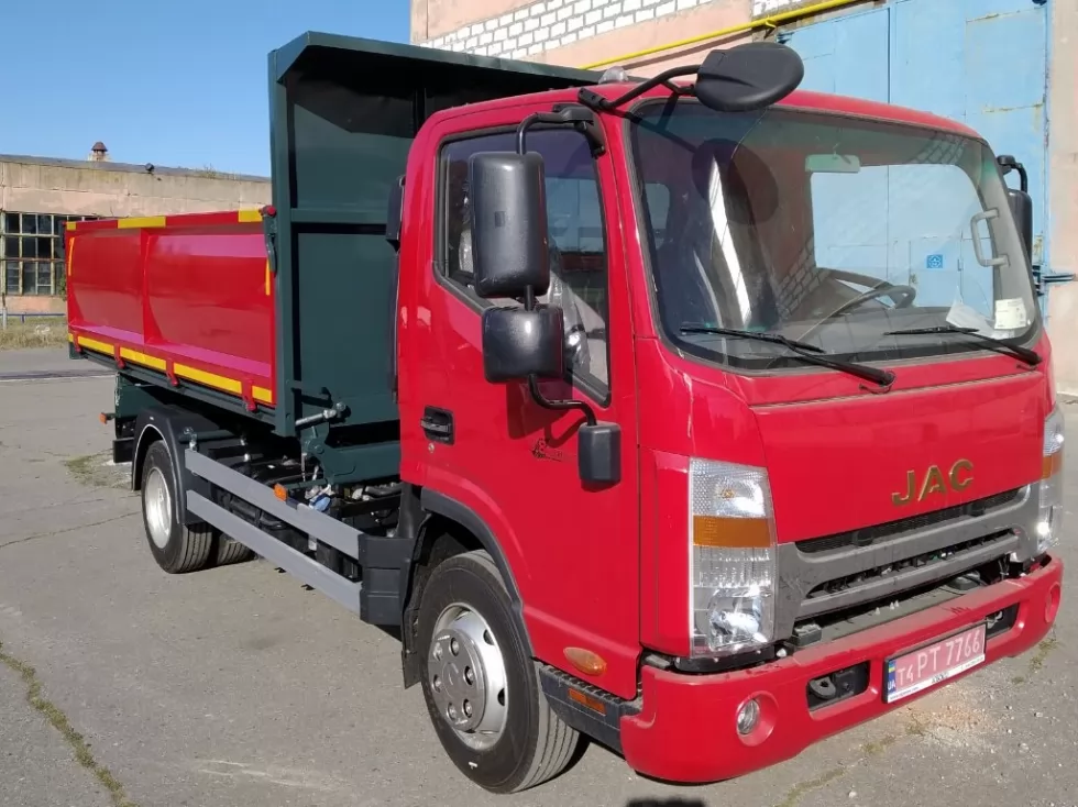 АГСОЛКО УКРАИНА и ТЕХКОМПЛЕКТ собрали первый самосвал на шасси JAC, фото 13